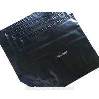 Black matt mail bags custom plastic mailing bags