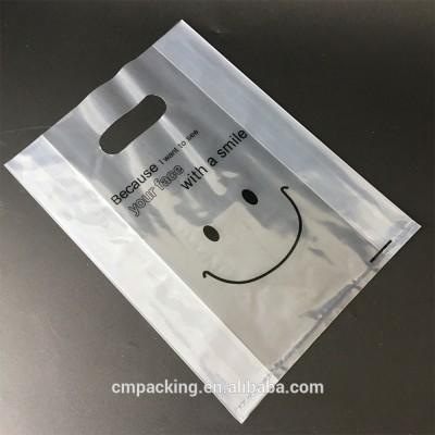 Transparent waterproof shopping poly bag envelopes