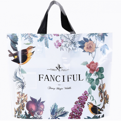 Chunmei Factory customized plastic bag custom logo shopping bag poly bags for clothes