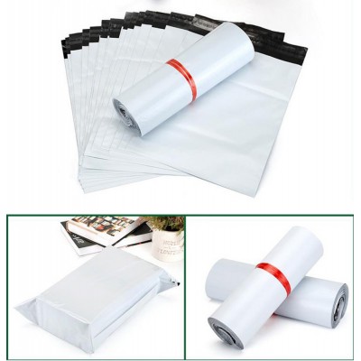 White Custom logo poly mailer printed plastic bags poly mailer bag