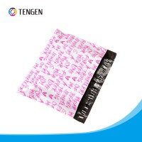 Factory wholesale black poly mailer bag custom with self adhesive tape