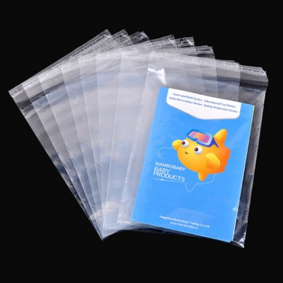 Express Save postal cost Custom postal transparent plastic bag for clothes